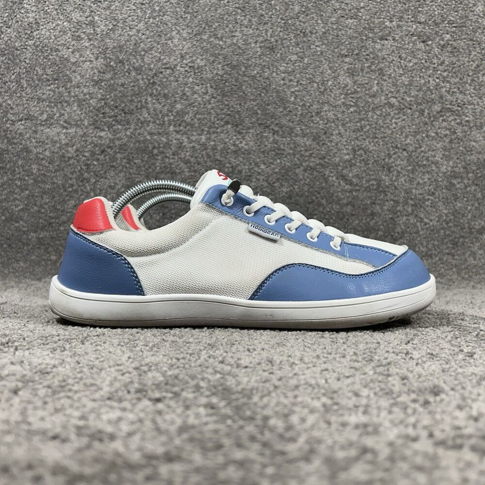 Hobibear Barefoot Men’s Sz 44 White Blue Comfort Slip On Athletic Shoes Used